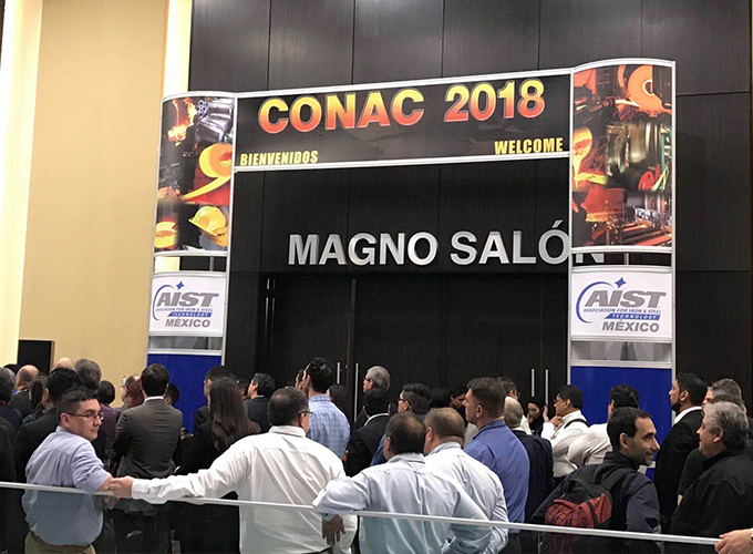 CONAC 2018 и клиент в Мексике