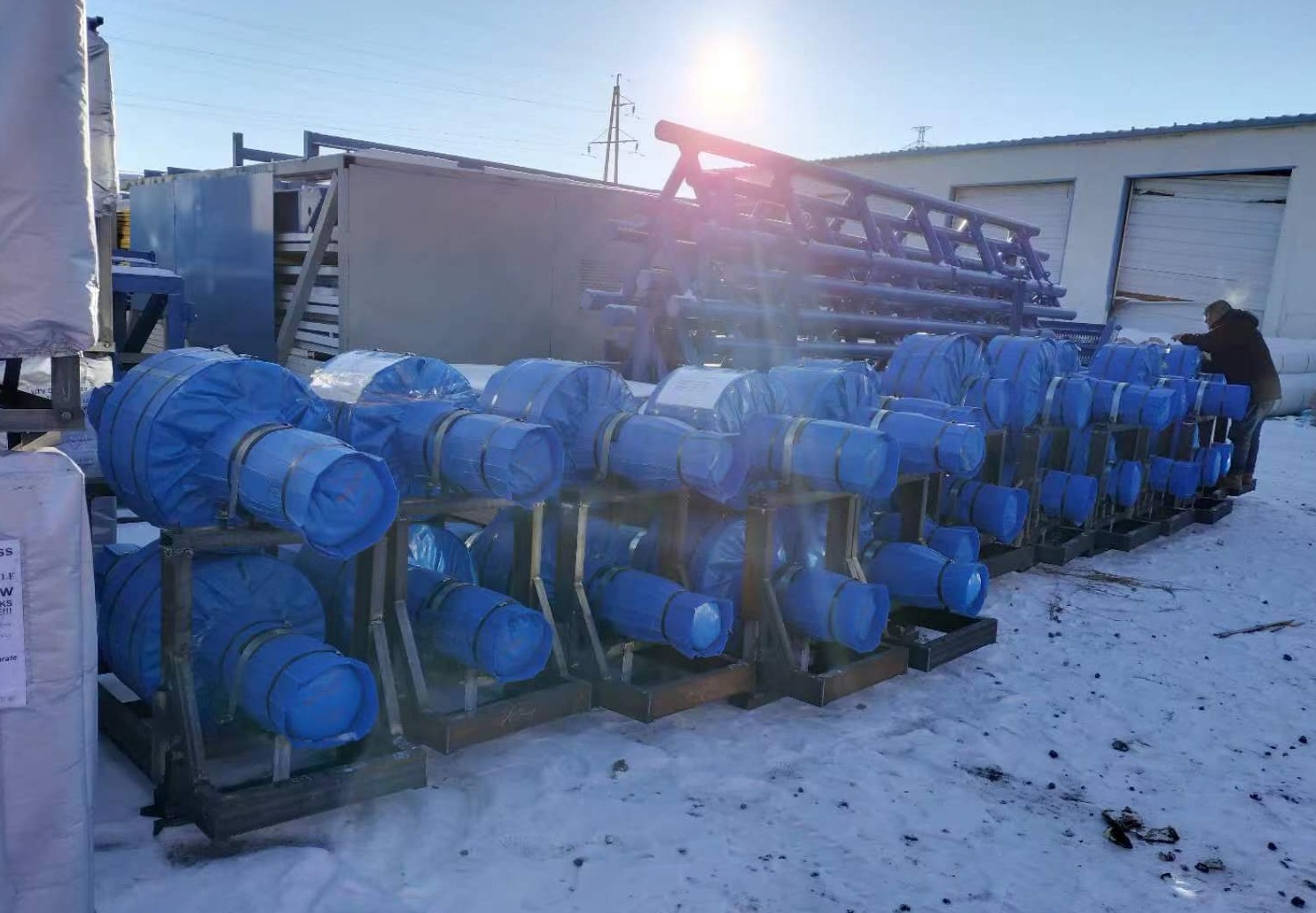 Прокатные рулоны SGPⅡ отправлены на склад в Маньчжурии