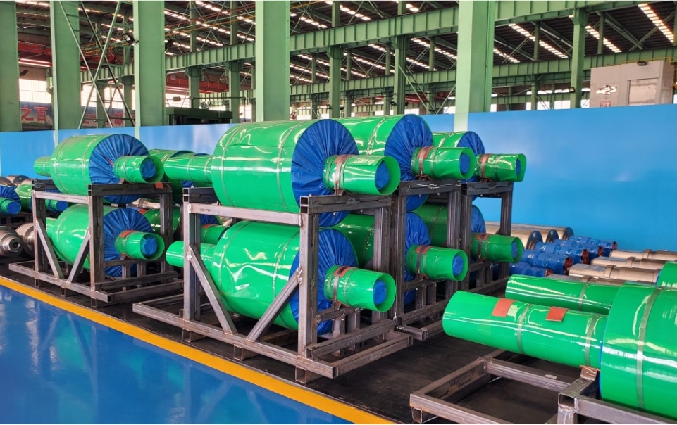 Строгая и точная упаковка прокатных валков